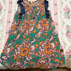 Matilda Jane Sleeveless Dress with Ruffle Details